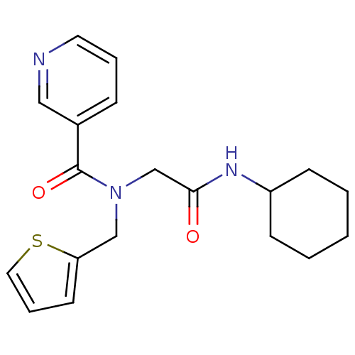 Chemical structure of BindingDB Monomer ID 65834