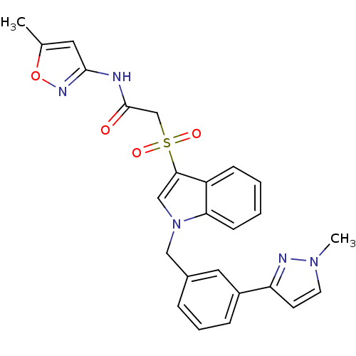 Chemical structure of BindingDB Monomer ID 65915