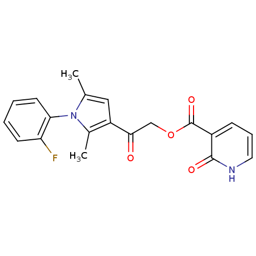 Chemical structure of BindingDB Monomer ID 66062