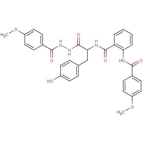 Chemical structure of BindingDB Monomer ID 66165