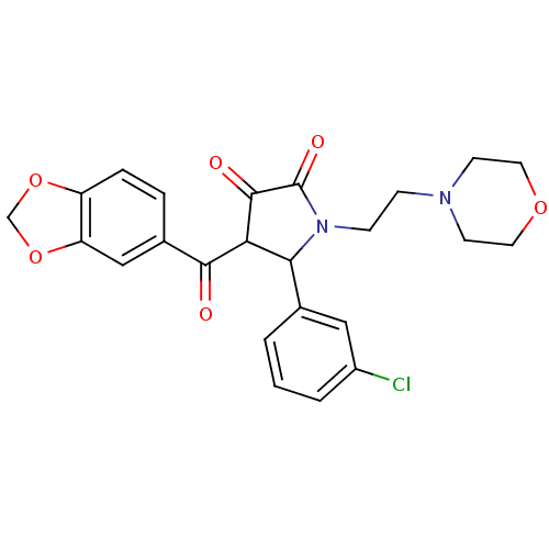 Chemical structure of BindingDB Monomer ID 66199