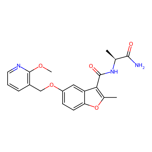 Chemical structure of BindingDB Monomer ID 66267