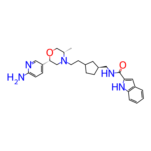 Chemical structure of BindingDB Monomer ID 66841