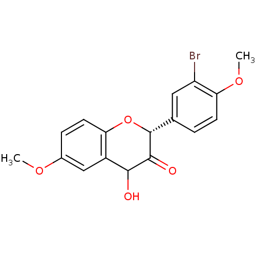 Chemical structure of BindingDB Monomer ID 67166