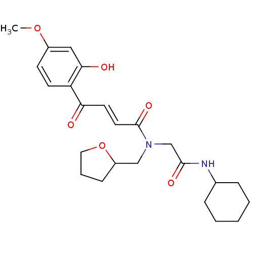 Chemical structure of BindingDB Monomer ID 67258