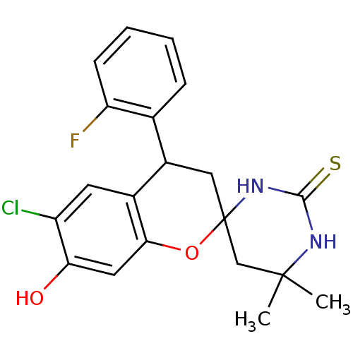Chemical structure of BindingDB Monomer ID 67274