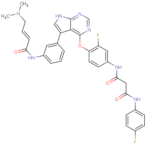 Chemical structure of BindingDB Monomer ID 67694
