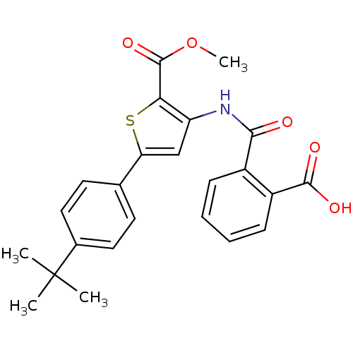 Chemical structure of BindingDB Monomer ID 68186