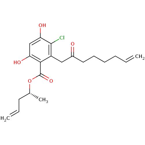 Chemical structure of BindingDB Monomer ID 68258