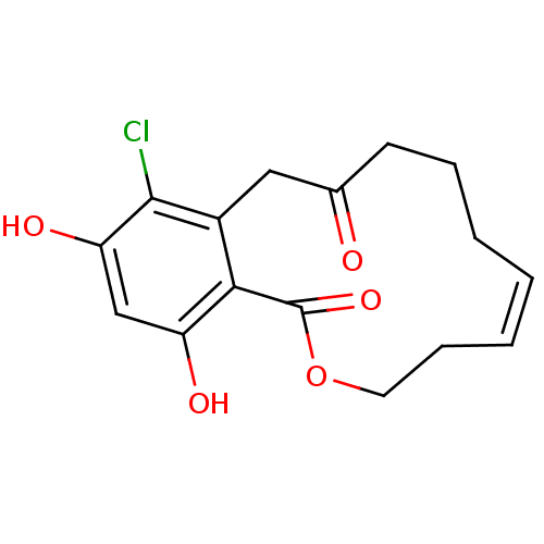 Chemical structure of BindingDB Monomer ID 68260