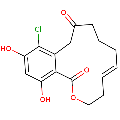 Chemical structure of BindingDB Monomer ID 68261