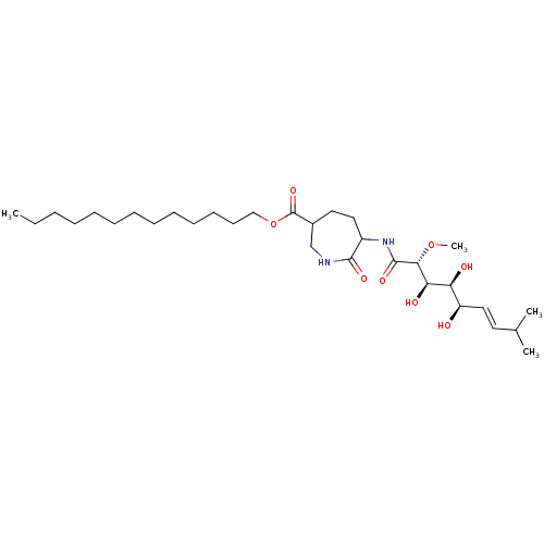 Chemical structure of BindingDB Monomer ID 68281