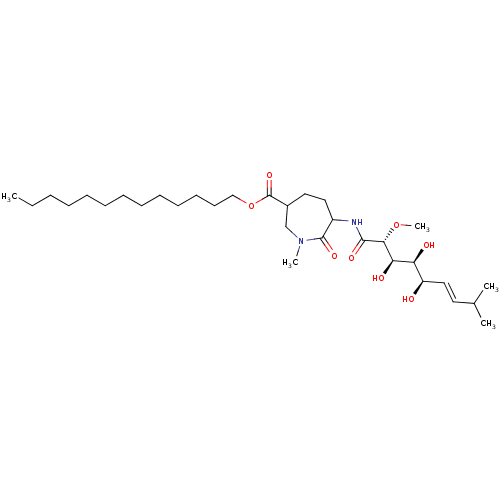 Chemical structure of BindingDB Monomer ID 68282