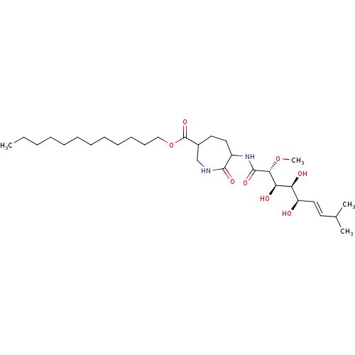 Chemical structure of BindingDB Monomer ID 68283