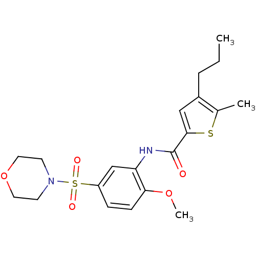 Chemical structure of BindingDB Monomer ID 68309