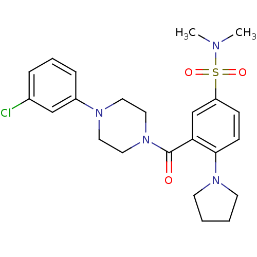 Chemical structure of BindingDB Monomer ID 68317