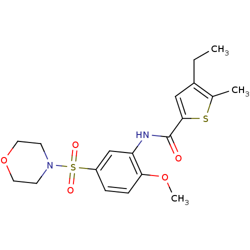 Chemical structure of BindingDB Monomer ID 68321