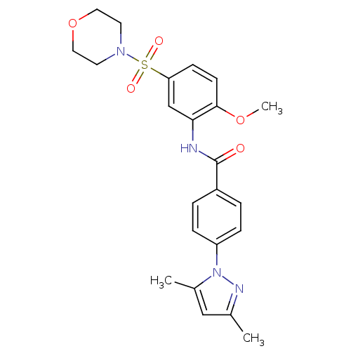 Chemical structure of BindingDB Monomer ID 68322