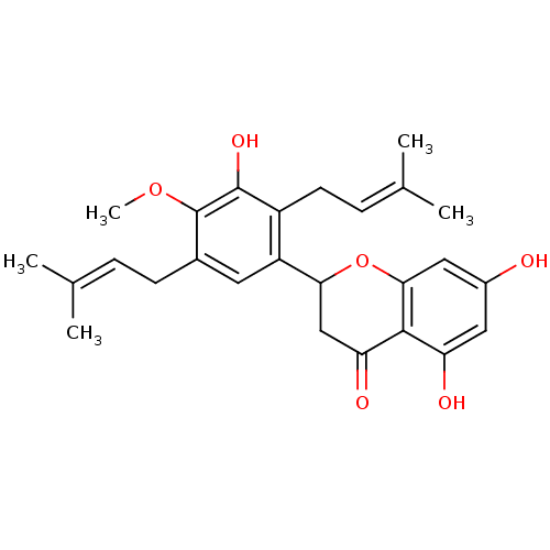 Chemical structure of BindingDB Monomer ID 69608