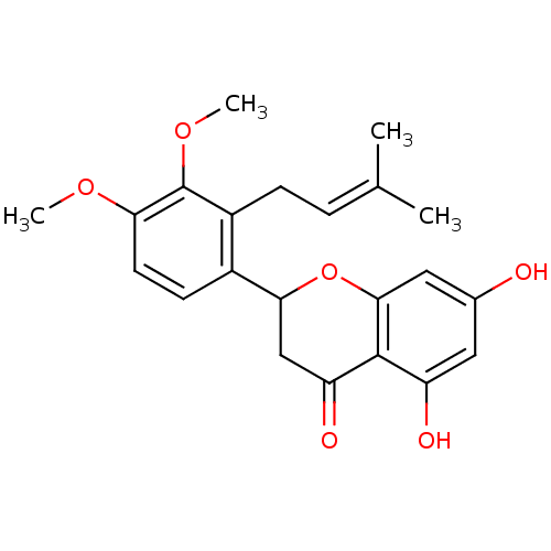 Chemical structure of BindingDB Monomer ID 69611