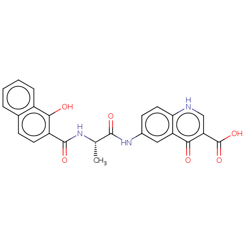 Chemical structure of BindingDB Monomer ID 600539