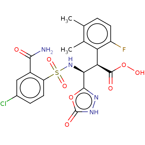 Chemical structure of BindingDB Monomer ID 601076