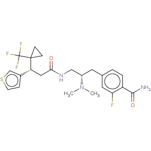 Chemical structure of BindingDB Monomer ID 601095