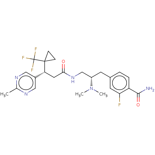 Chemical structure of BindingDB Monomer ID 601109