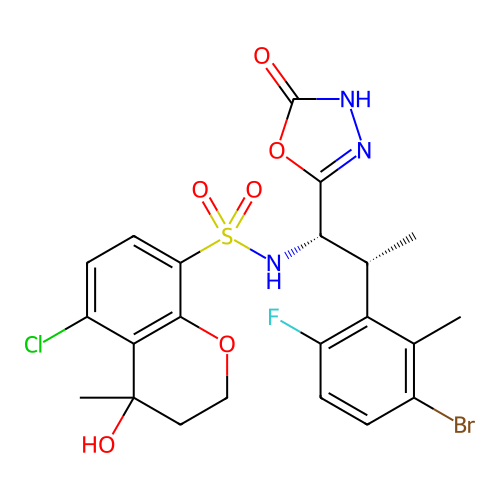 Chemical structure of BindingDB Monomer ID 601204