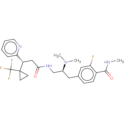 Chemical structure of BindingDB Monomer ID 601212
