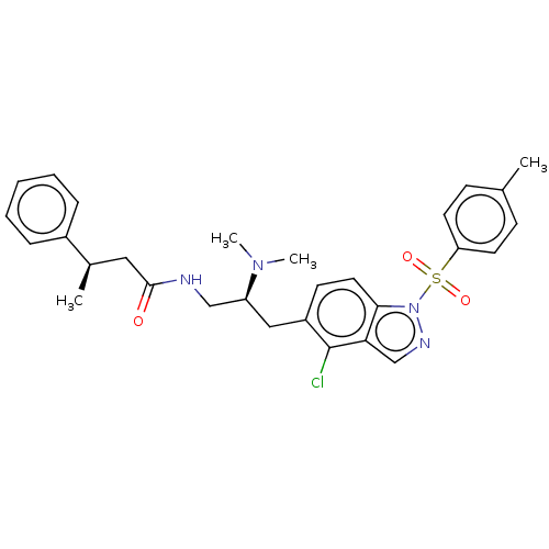 Chemical structure of BindingDB Monomer ID 601254