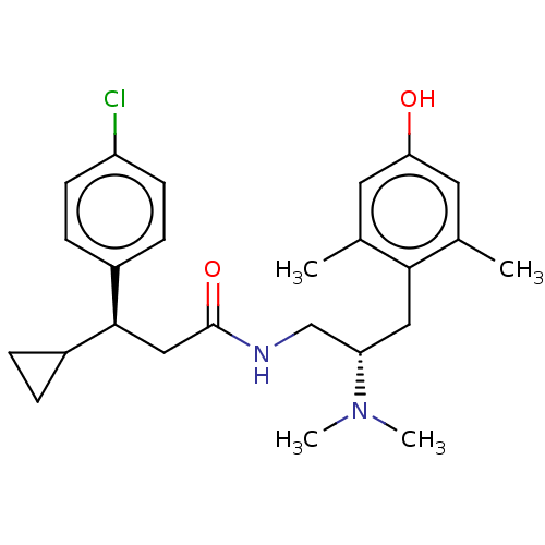 Chemical structure of BindingDB Monomer ID 601313
