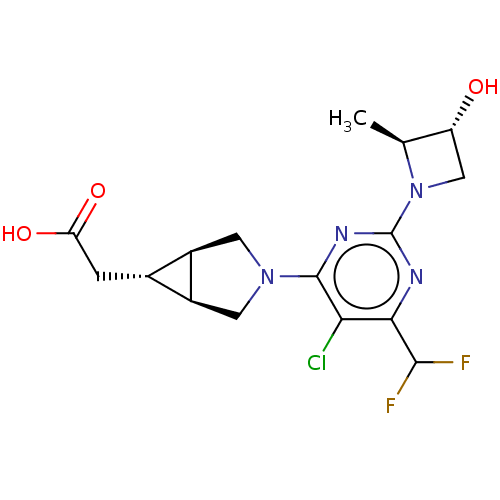 Chemical structure of BindingDB Monomer ID 601405