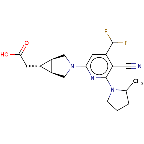 Chemical structure of BindingDB Monomer ID 601430