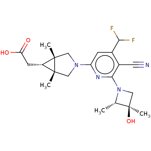 Chemical structure of BindingDB Monomer ID 601444