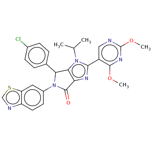 Chemical structure of BindingDB Monomer ID 601681