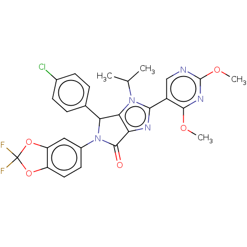 Chemical structure of BindingDB Monomer ID 601682