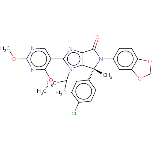 Chemical structure of BindingDB Monomer ID 601684
