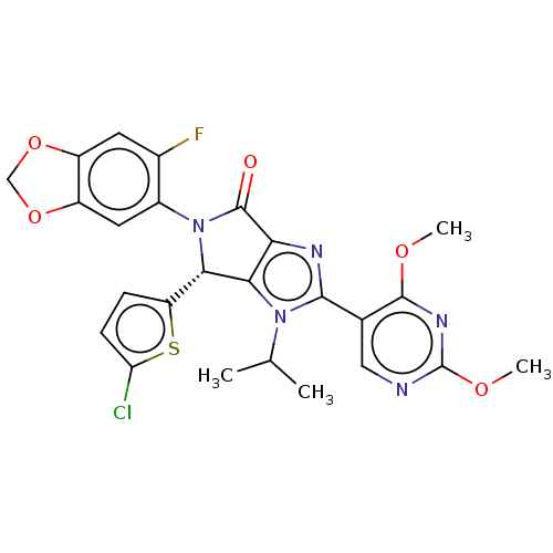 Chemical structure of BindingDB Monomer ID 601686