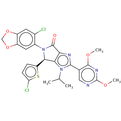 Chemical structure of BindingDB Monomer ID 601687