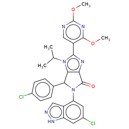 Chemical structure of BindingDB Monomer ID 601695