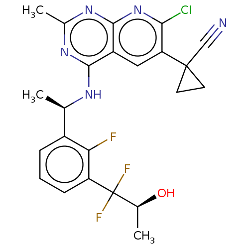 Chemical structure of BindingDB Monomer ID 602365