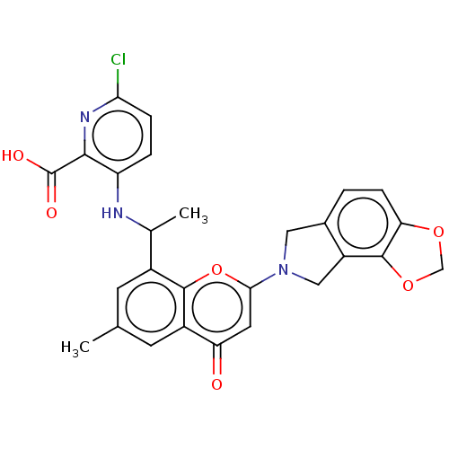Chemical structure of BindingDB Monomer ID 602694