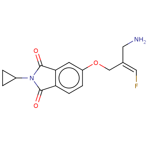 Chemical structure of BindingDB Monomer ID 602764