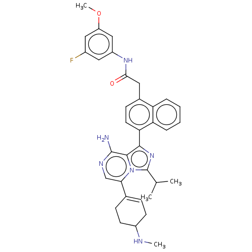 Chemical structure of BindingDB Monomer ID 602843