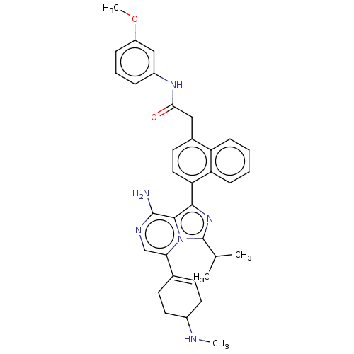 Chemical structure of BindingDB Monomer ID 602849