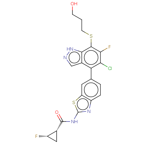 Chemical structure of BindingDB Monomer ID 603111