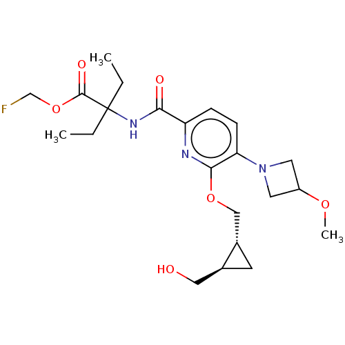 Chemical structure of BindingDB Monomer ID 603934