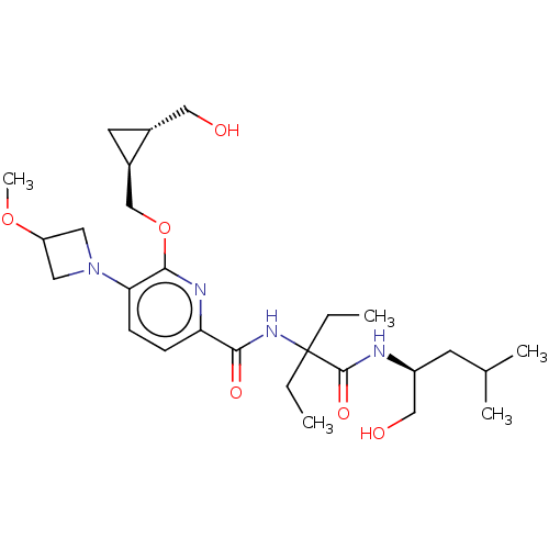 Chemical structure of BindingDB Monomer ID 603948