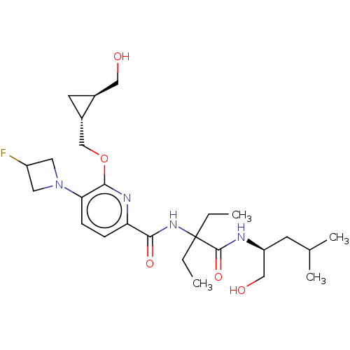 Chemical structure of BindingDB Monomer ID 603949